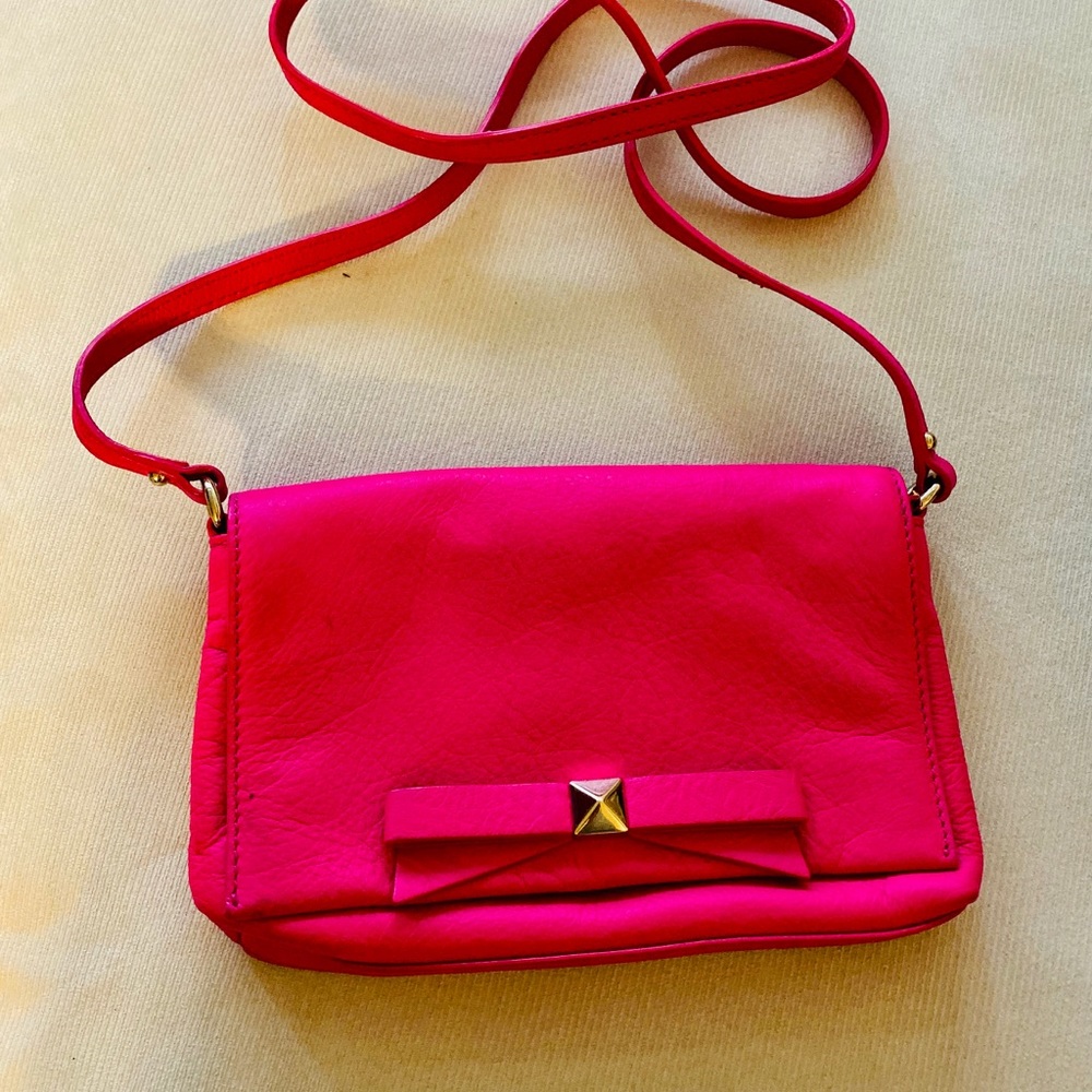 Kate Spade Pink Leather Crossbody Handbag ❤️